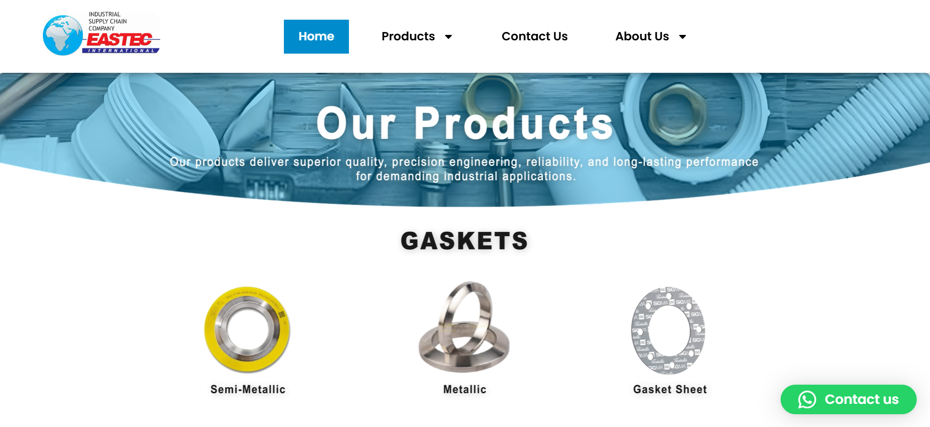 Eastec website screenshot